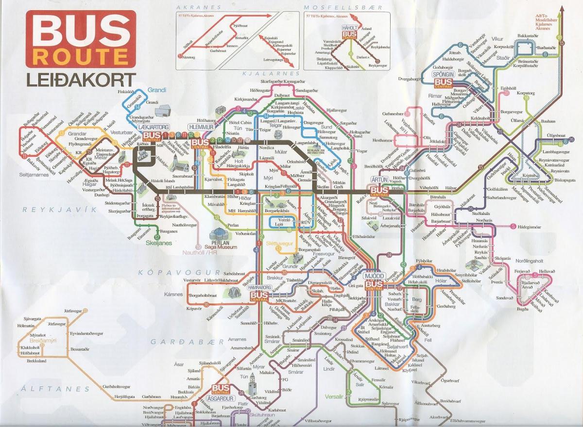 Севиля карта автобусни линии