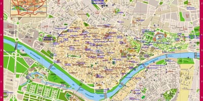 Карта на Севиля област